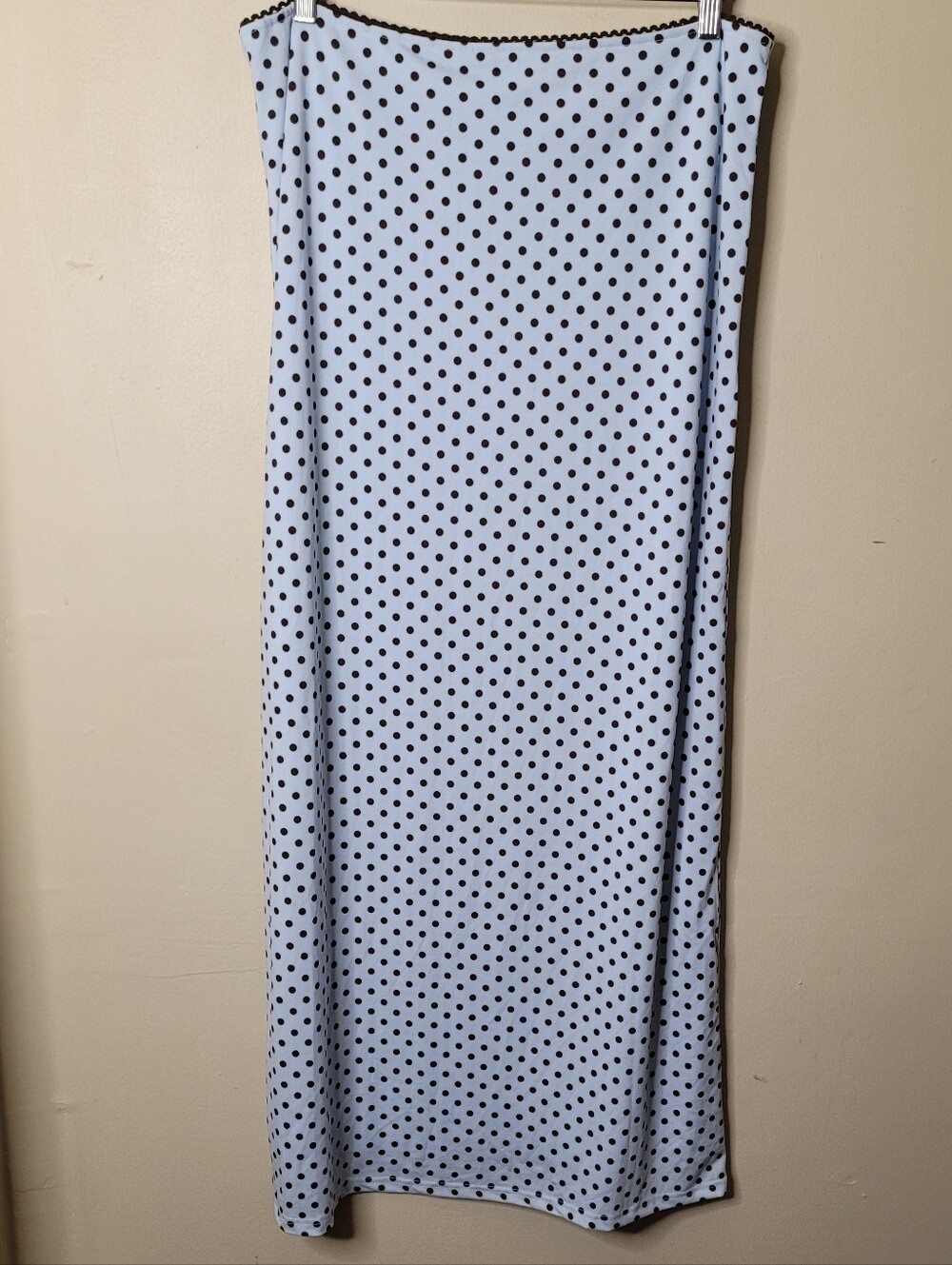 Altard State Polka Dot Skirt Set • Size XL Blue & Brown Maxi NWT - Picture 8 of 15
